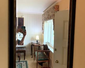 #48	Wood Beveled Rectangular Mirror - 30x43	 $100.00 			
