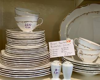 #230		Royal Daulton Richelieu 42 Pcs	 $225.00 			
