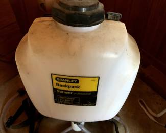 #147	Stanley Backpack Sprayer	 $20.00 			
