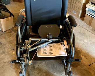 #136	Med Line Wheel Chair	 $50.00 			
