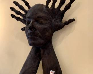 #211	"Nirvana" 1997 Bronze by Richard Bracey Student of Glenn Dasher UAH Dept. of Art	 $225.00 			
