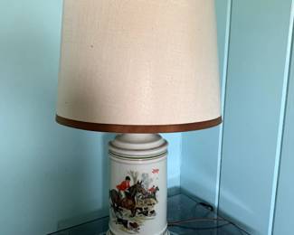 #247	Foxhunting Lamp 23"	 $50.00 			
