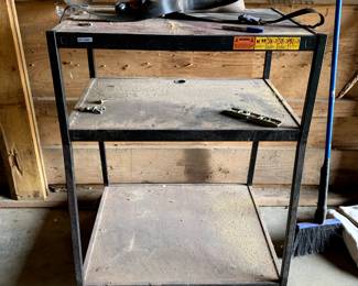 #156	Bretford A/V Cart on Wheels with Strap 32x28x44	 $75.00 			
