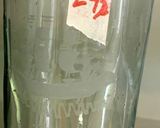 #243	Tea Glasses Sailing Ship Engraved Set of 6 	 $24.00 			
