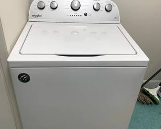 #127	Whirlpool Washer w/ Agitator WTW4816	 $125.00 			
