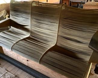 #179	rope sofa 3 seater with arms 86 long  YOU MOVE BARN shelf	 $120.00 			
