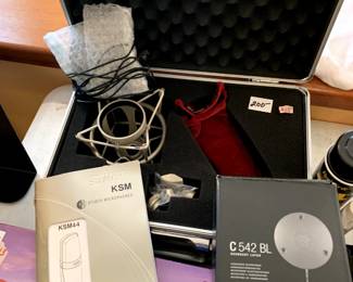 #215	KSM Studio Microphone KSM44	 $200.00 			
