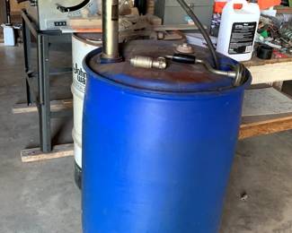 #172	Grease/Oil Barrow 	 $50.00 			
