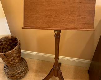 #57	Wood Music Stand - Adjustable to Tall Height	 $75.00 			
