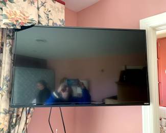#76	Vizio 39" Non-Flat Screen Mounted on Wall w/Stand = You Remove from Wall	 $25.00 			
