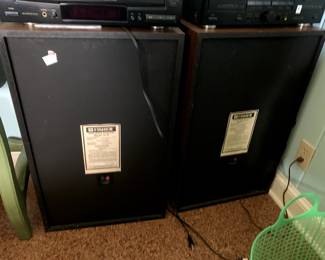 #248	Fisher Speakers Model D15 18x14x29	 $60.00 			
