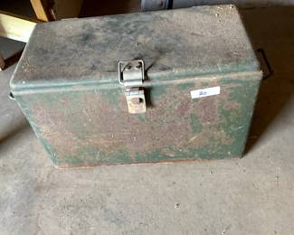 #173	Vintage Green Cooler	 $20.00 			
