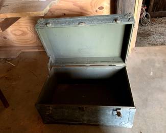 #163	Army Trunk 29x18x15	 $20.00 			
