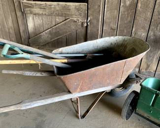 #150	Metal Wheelbarrow	 $30.00 			
