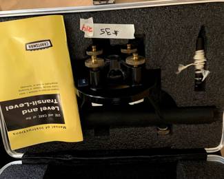 #214	Craftsman Transit Level in Case w/ Stand	 $65.00 			
