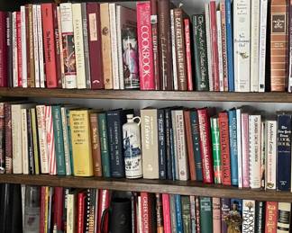 Lots fo cookbooks