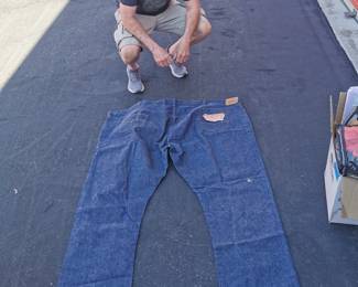 GIANT vintage Levi's, made in USA new with tag