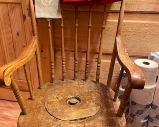 Antique "potty chair"