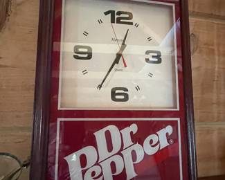 Dr Pepper clock 