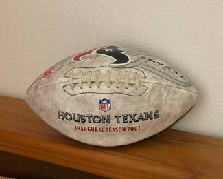2002 Houston Texans Inaugural Season Football