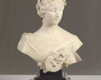 Alabaster Bust of a Woman