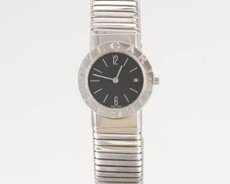 Ladies Bulgari Stainless Quartz Wristwatch