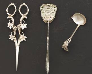 A Group of Victorian Specialty Serving Pieces 