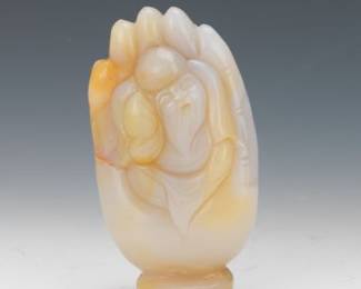 Carved Jade Buddha Hand