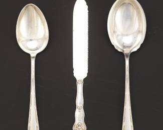 Three Sterling Silver Table Items