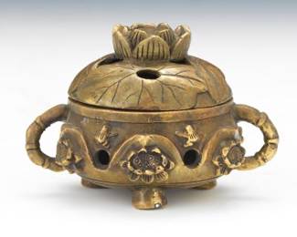 Chinese Small Bronze Censer