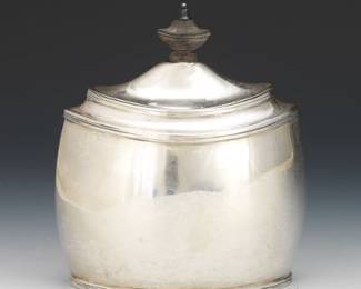 British Sterling Tea Caddy