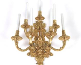 Louis XV Style Seven Light Sconce