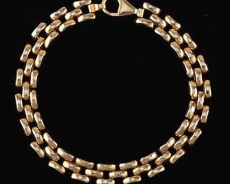 Ladies Vintage Gold Bracelet 