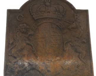 Thomas Elsley Cast Iron Armorial Fireback