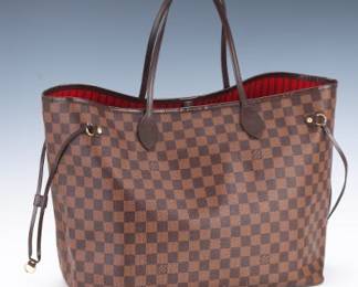 Louis Vuitton Damier Ebene Neverfull with Pouch 