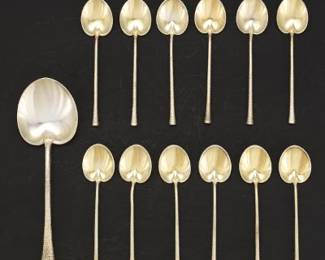 Gorham Antique Fruit and Berry Spoons