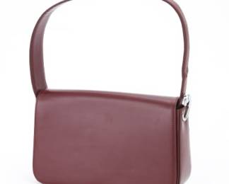 Cartier Must De Patent Leather Shoulder Bag