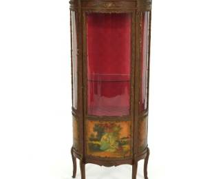 French XV Style Vitrine