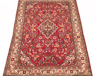 SemiAntique Sarouk Carpet, ca. 1950s