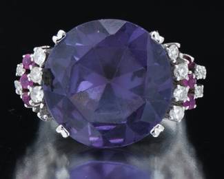 Synthetic Color Change Sapphire 