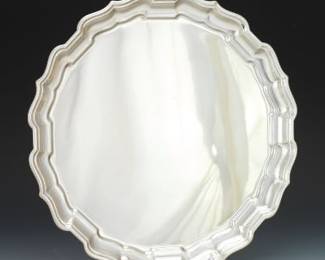 A Sterling Silver Tray by Frank Smith Silver Company 