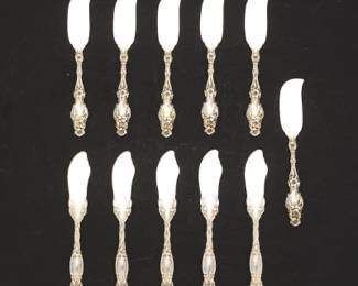 Eleven Flat Handled Butter Spreaders