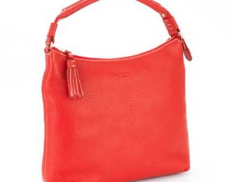 Kate Spade Red Leather Hand Bag