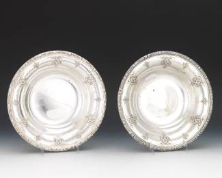 Pair of Towle Sterling Silver Serving Bowls