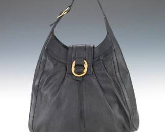 Bvlgari Leather Chandra Shoulder Bag 
