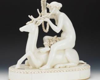 Royal Copenhagen Large Porcelain Figural Sculpture 