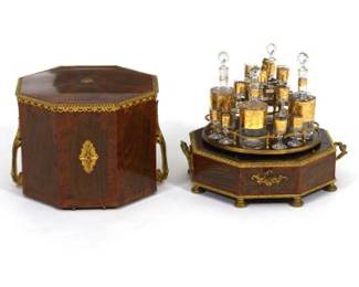 Scarce French Circa 1870 Tantalus Music Box, Brevete