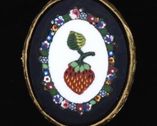 Micromosaic with Strawberry 