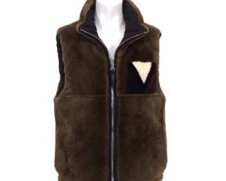 Louis Vuitton Reversable Nutria Fur Vest 