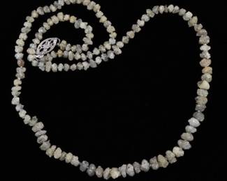 Rough Diamond Necklace 